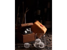 Whiskey Stones "Ice Stone" box (8 stones, 2 molds)