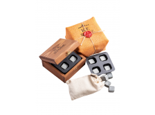 Whiskey Stones "Ice Stone" box (8 stones, 2 molds)